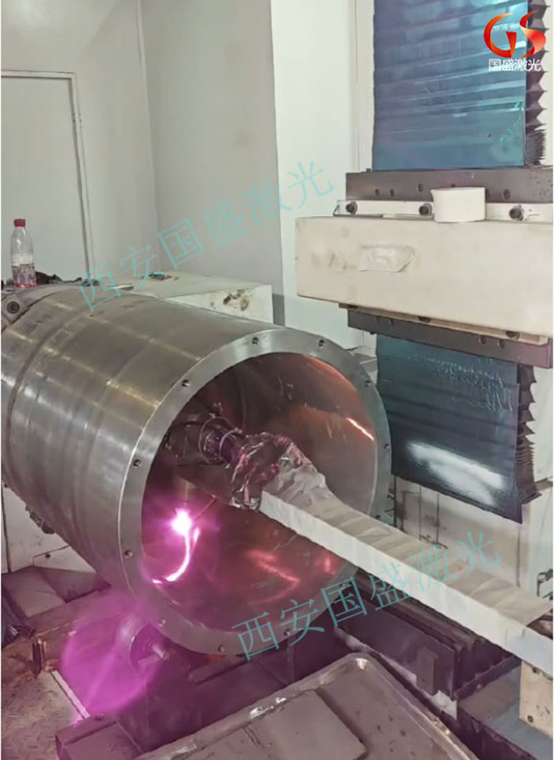 油缸內孔激光熔覆加工工藝步驟及加工優點