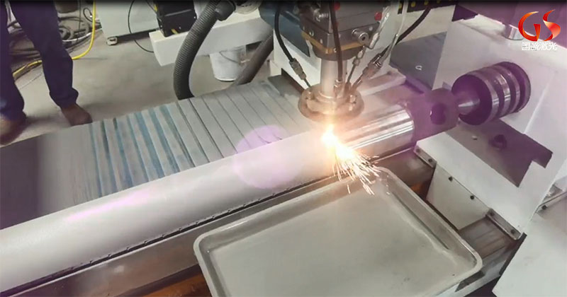 液壓立柱激光熔覆修復加工