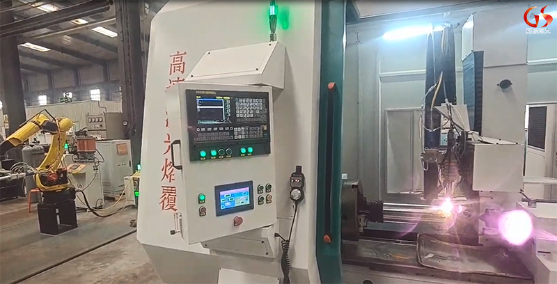 礦機液壓支柱激光熔覆修復加工