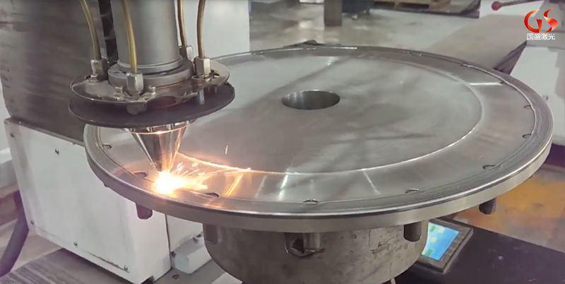 法蘭盤激光熔覆修復加工