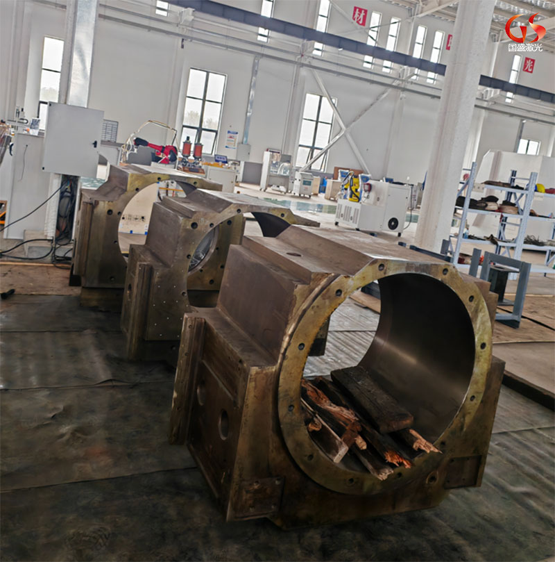 軸承座激光熔覆修復加工