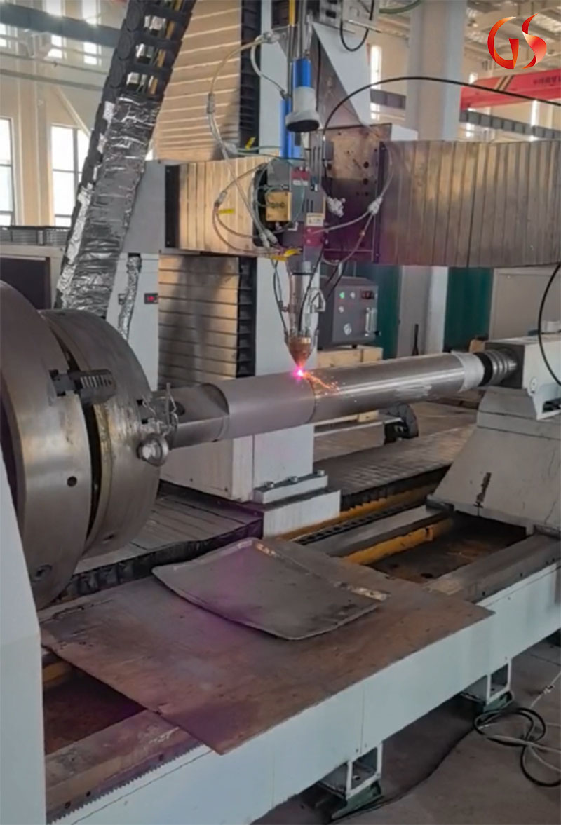 液壓桿激光熔覆修復加工