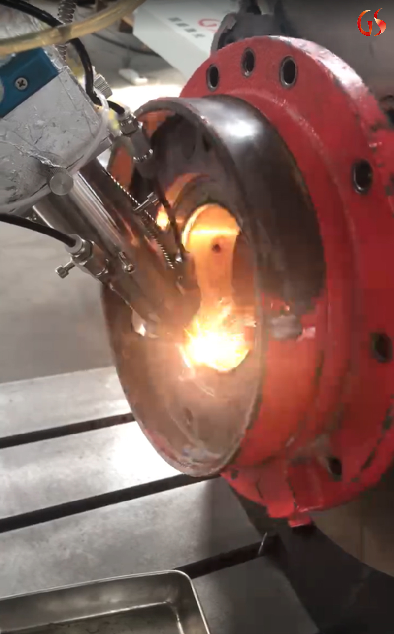 端蓋激光熔覆修復加工工藝流程