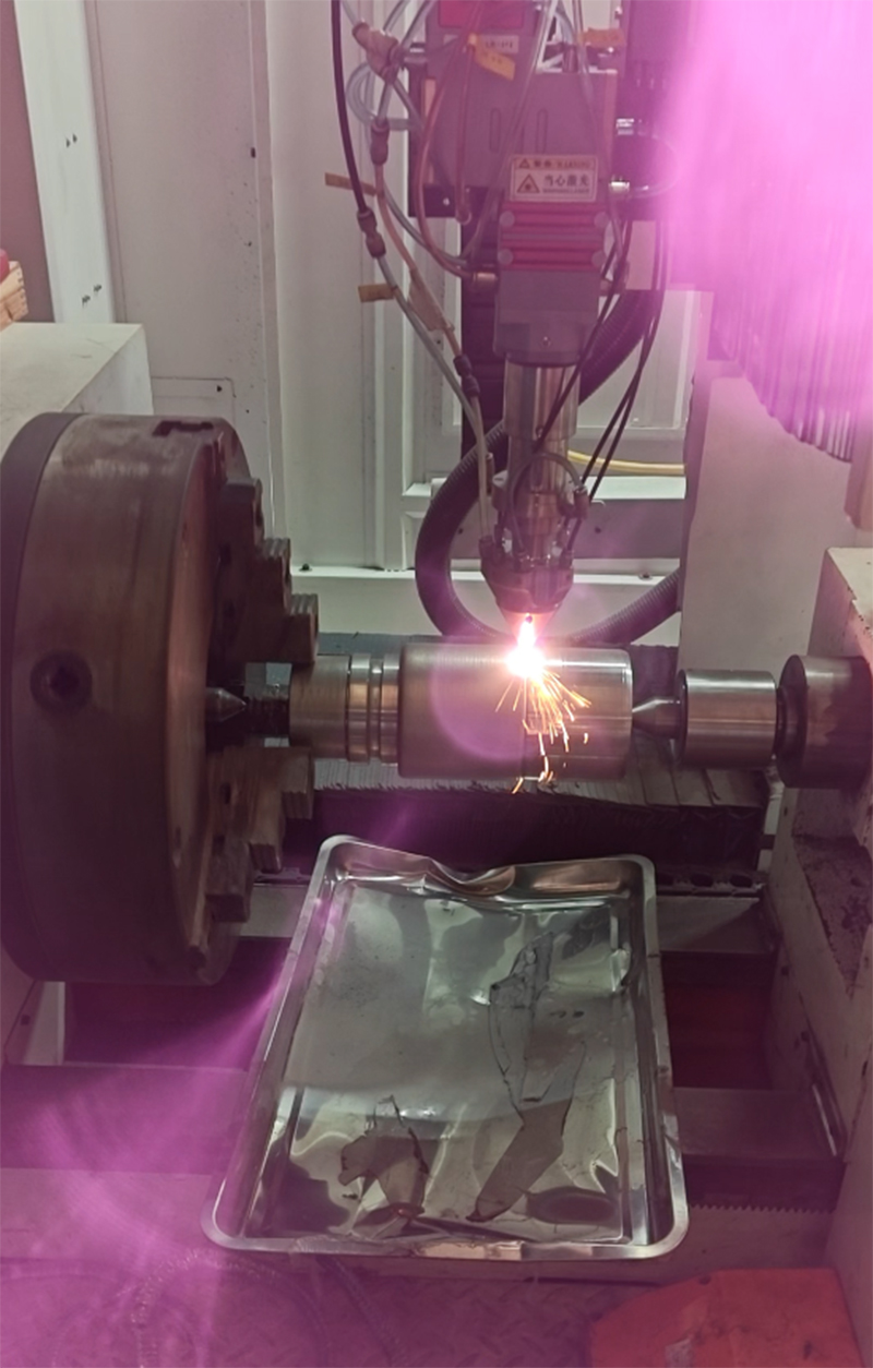 激光熔覆修復加工高精度復原調架活塞桿性能