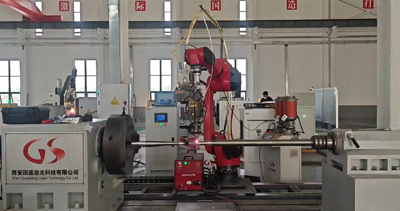 激光淬火加工成為推移桿表面強化的理想選擇