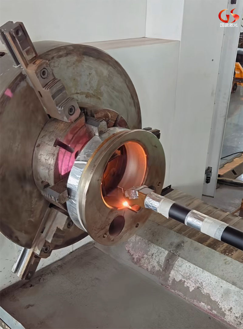 偏心孔高速激光熔覆修復優勢及工藝流程